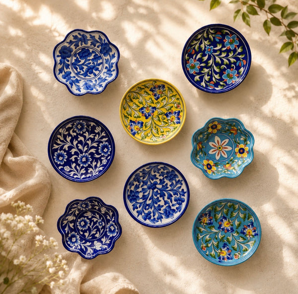 Snack Plate Floral