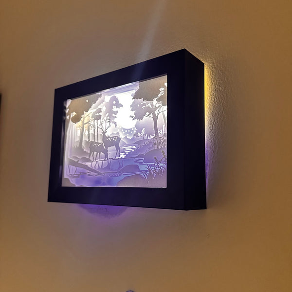 Led Light Box Wall Decoration