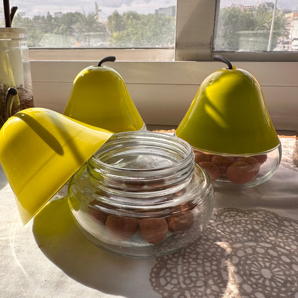 Storage Glass Jar Set of 3