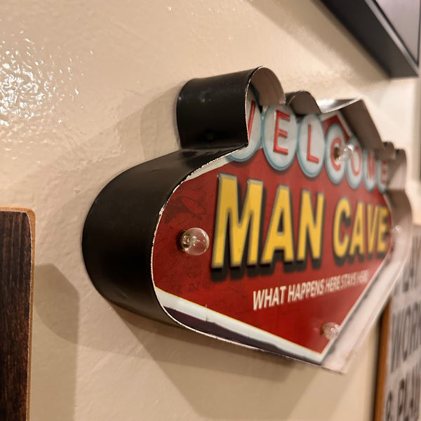 LED Welcome Sign for Man Cave