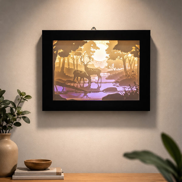 Led Light Box Wall Decoration