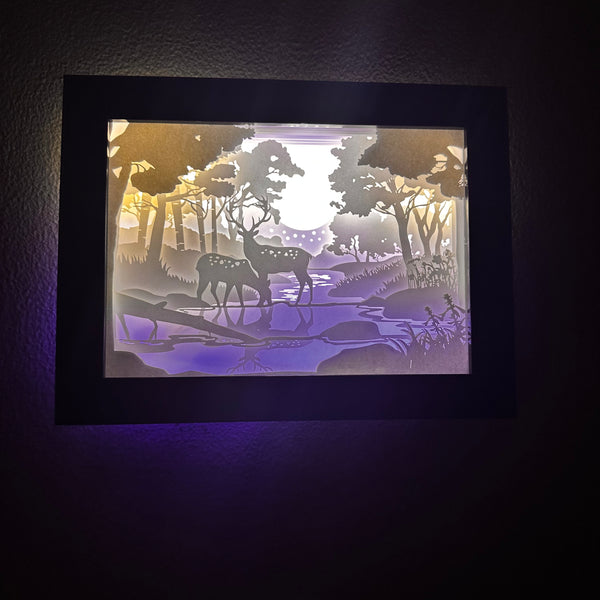 Led Light Box Wall Decoration