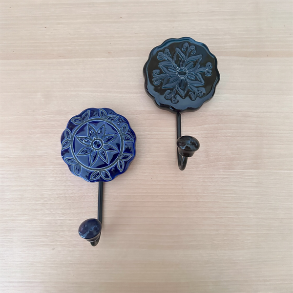 Ceramic Single Wall Hook Decor