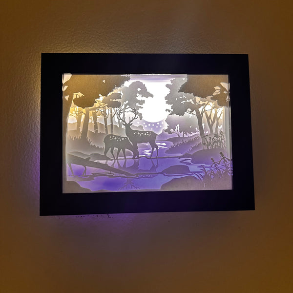 Led Light Box Wall Decoration