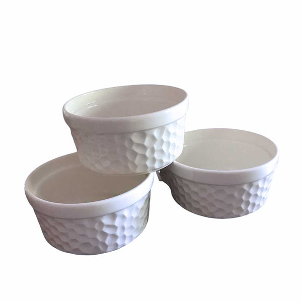 White Geometrical Bowl