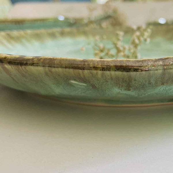 Ceramic Green Plate