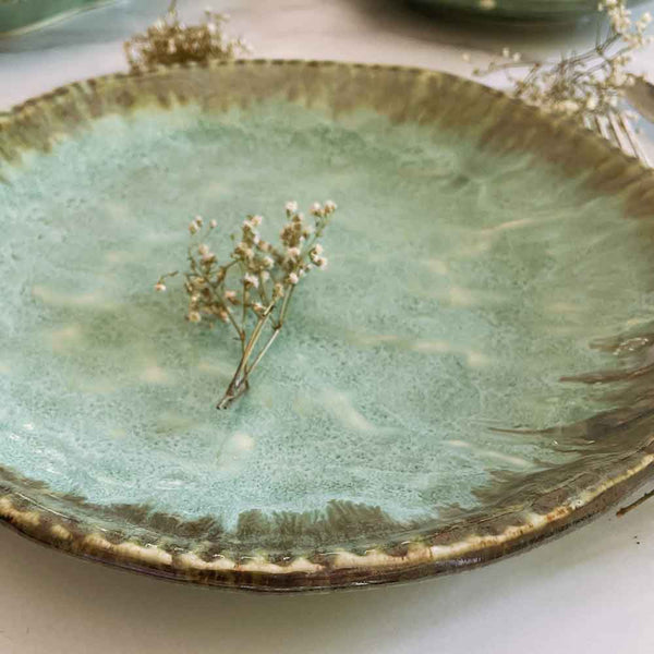 Ceramic Green Plate