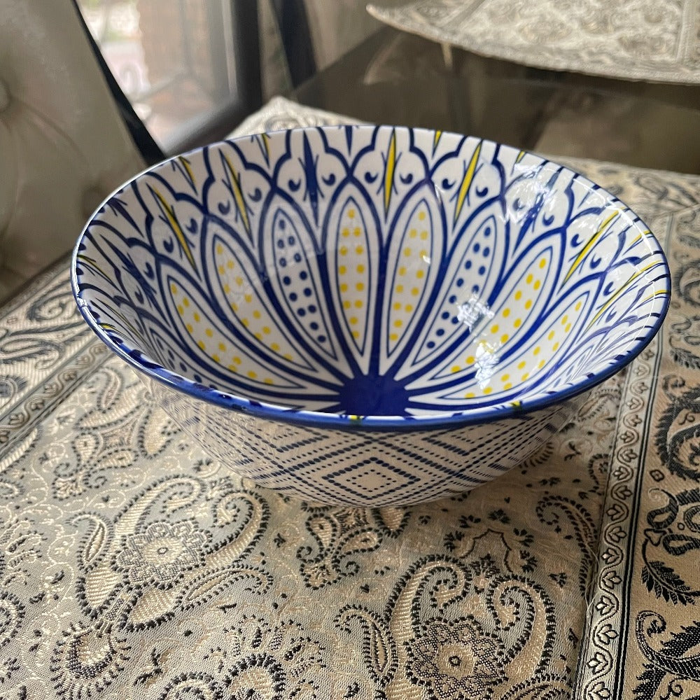 ceramic salad bowl