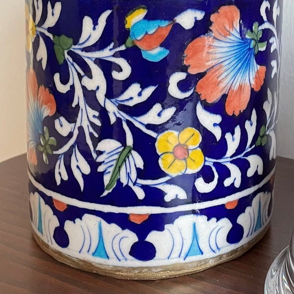 Floral Cookie Food Jar Storage