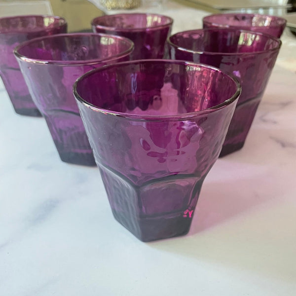 Set of 6 Glass Drinkware
