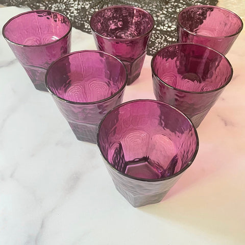 Set of 6 Glass Drinkware