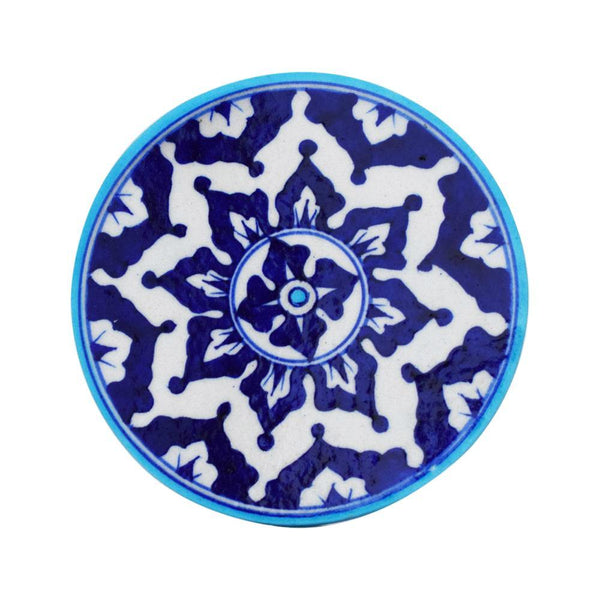 Blue Pottery Trivet - Min Ayn Home Home Decoration