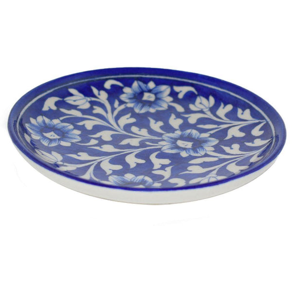 Snack Plate Floral - Min Ayn Home Home Decoration