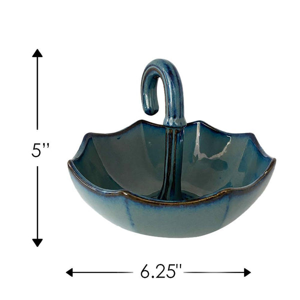 Rustic Umbrella Ceramic Bowl - Min Ayn Home Home Decoration