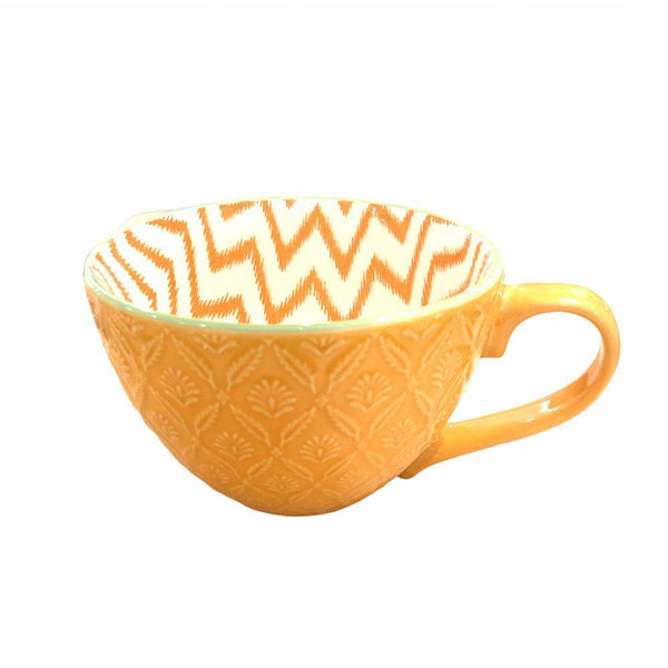 Ceramic Geometrical Cup - Min Ayn Home Home Decoration