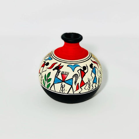 Terracotta Small Pot Decor - Min Ayn Home Home Decoration