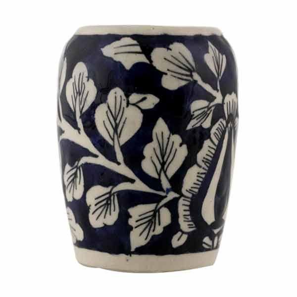 Dark Blue Floral Bathroom Set - Min Ayn Home Home Decoration