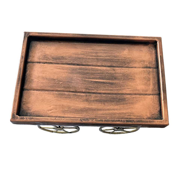 Wooden Serving Tabletop Tray