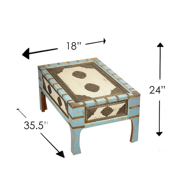 Rustic Coffee Table - Min Ayn Home Home Decoration