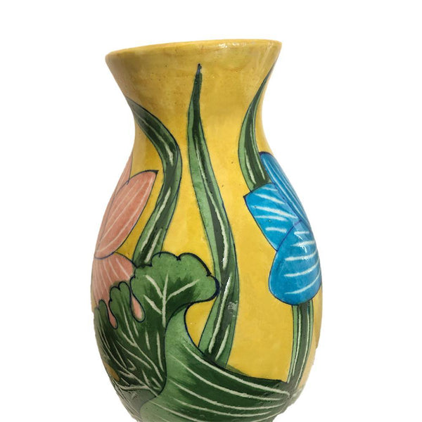 Pottery Floral Vase - Min Ayn Home Home Decoration