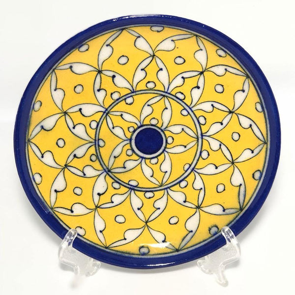 Yellow Snack Plate - Min Ayn Home EID Sale