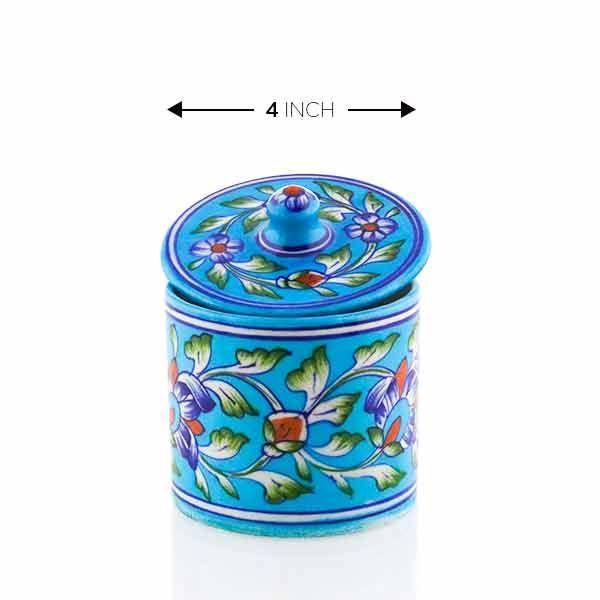 Cotton Jar - Light Blue - Min Ayn Home Home Decoration