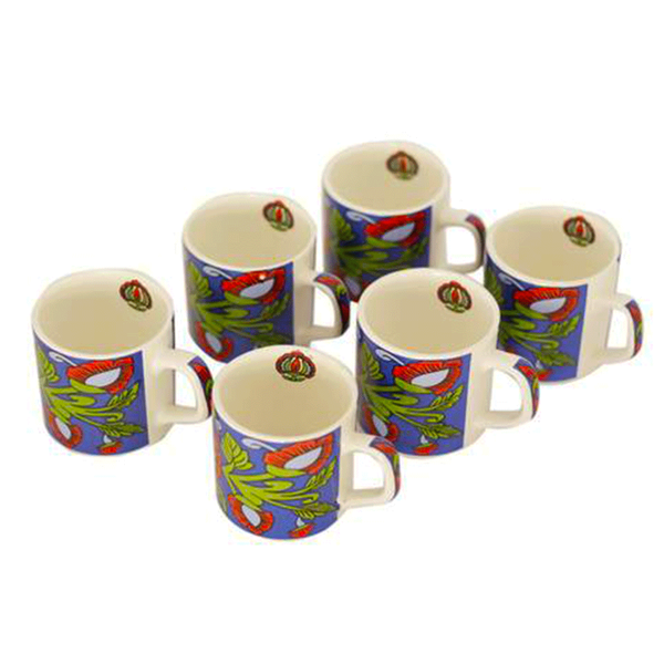 Coffee Mugs Set of 6 - Min Ayn Home Home Decoration